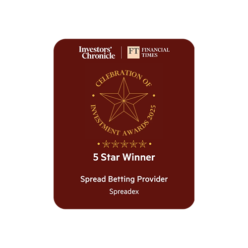 5 Star Spread Betting Provider Spreadex Square Nov25